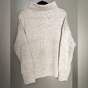 Vince funnel neck wool sweater